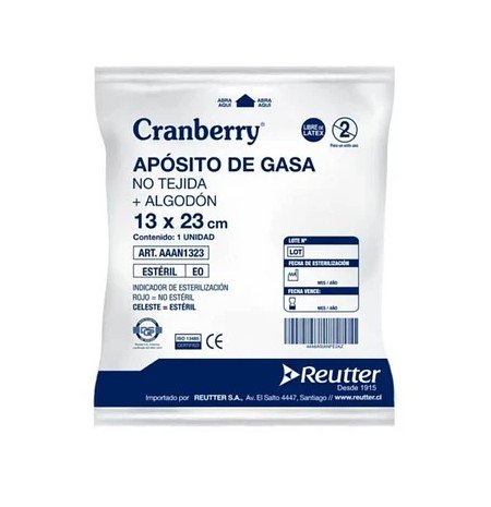 Apósito de Gasa No Tejido 13×23